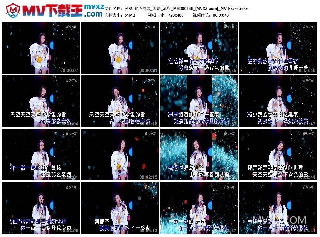 爱戴-紫色的雪_国语_流行_MED00946